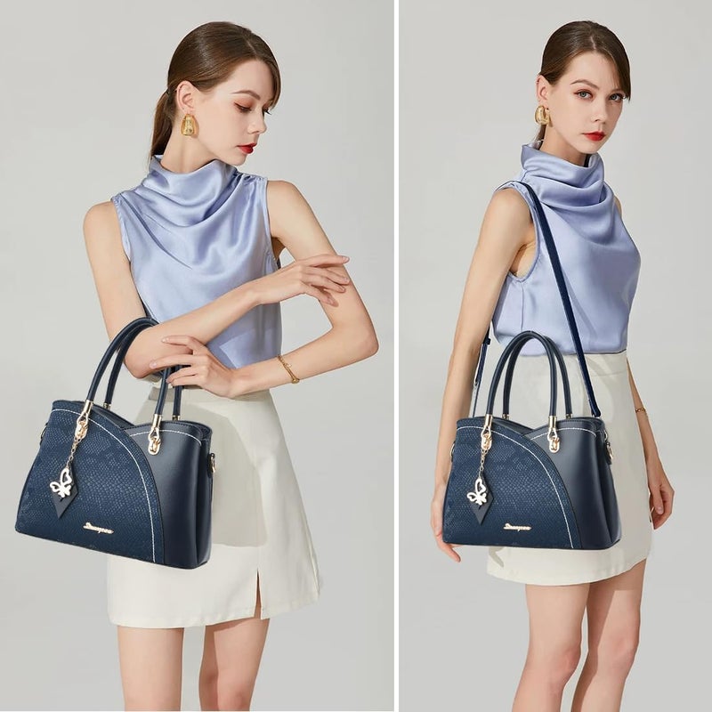 SiMYEER Purses and Handbags Top Handle Satchel Shoulder Bags Messenger Tote Bag for Ladies - Image 2